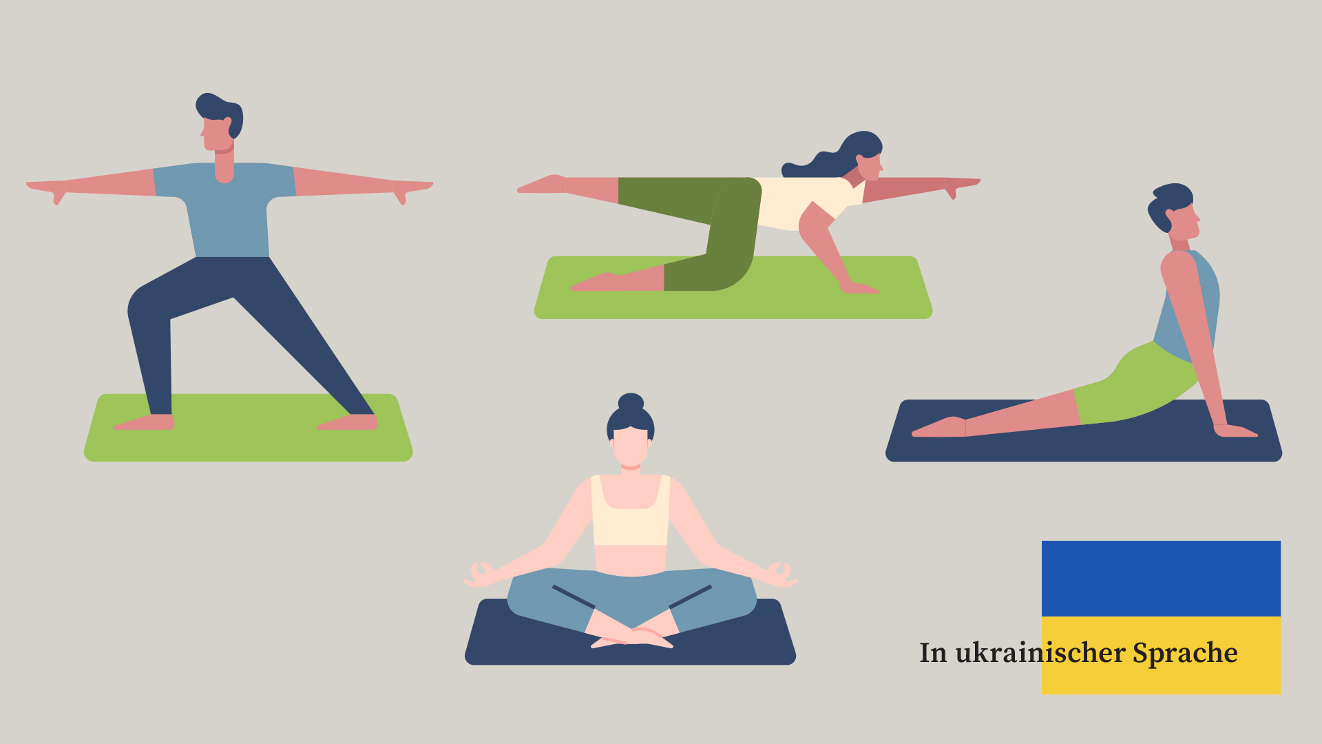 Yoga in ukrainischer Sprache